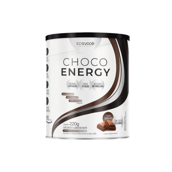 Choco Energy 220g - 100% Você Baunilha