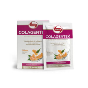 Colagentek 10 sachês de 10g - Vitafor Tangerina