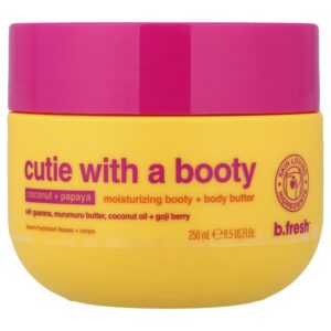 Manteiga Corporal Hidratante Coco e Mamão Cutie With A Booty 250 ml - b.fresh
