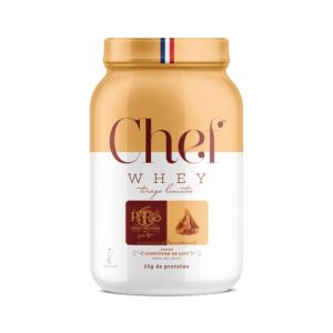 bhli-47b8391599c634ac7fe819d729895e74aca2612655a4a336ff Chef Whey + Paris 6 Zero Lactose - Cellgenix Chocolate branco com pistache 800g