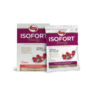 Isofort Beauty 15 sachês de 25g - Vitafor Abacaxi com gengibre