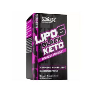 Lipo 6 Black Keto (Importado) - NUTREX 60 Cápsulas