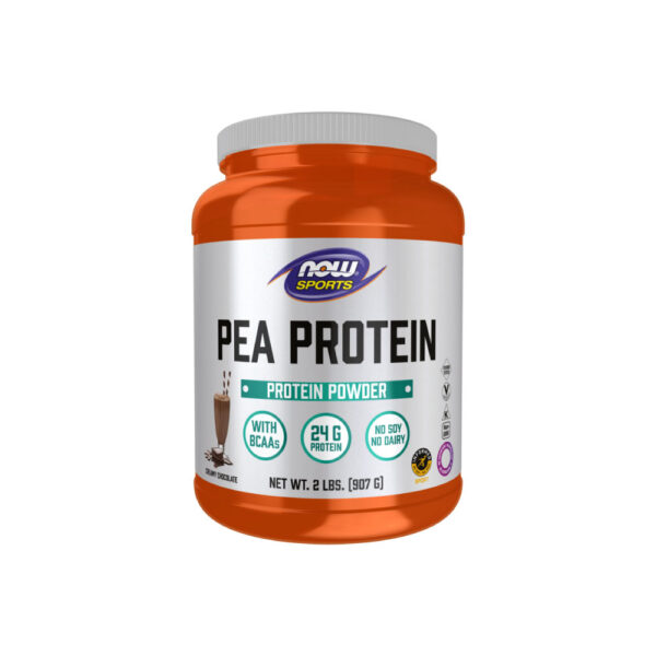 Pea Protein Proteína de Ervilha 907g - Now Foods Toffee de baunilha
