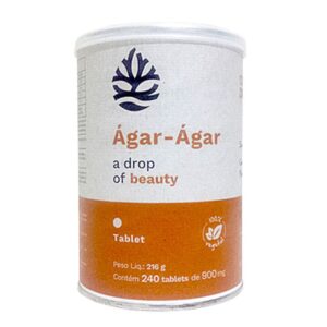Super Ágar-Ágar 900mg - Ocean Drop 240 tabletes