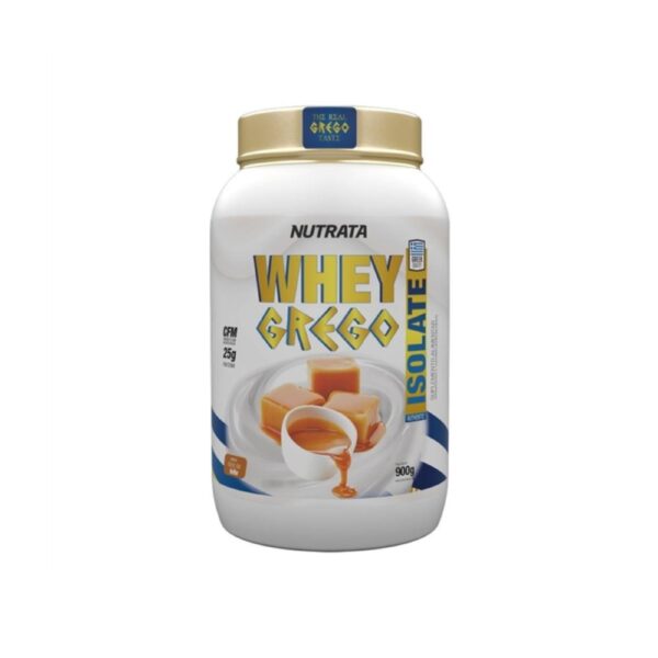 Whey Grego Isolate 900g - Nutrata Banana flambada