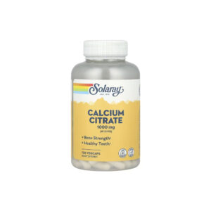 bhli-5c96a19e38b12786c5705478fe262f548d7c459d81ae047c8a Citrato de Cálcio 1000mg - Solaray 240 Cápsulas