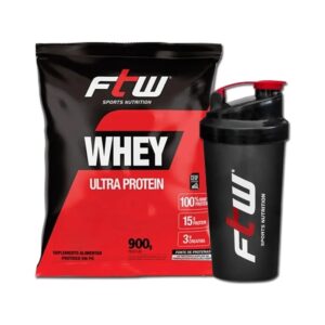 bhli-5f300ef7ba16bc8ee05773735bcb32ac3062618491b039dab1 Whey ULTRA Protein Refil + Coqueteleira - FTW Baunilha 900g