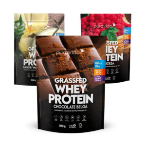 WHEY PROTEIN GRASSFED - Puravida Framboesa 450g