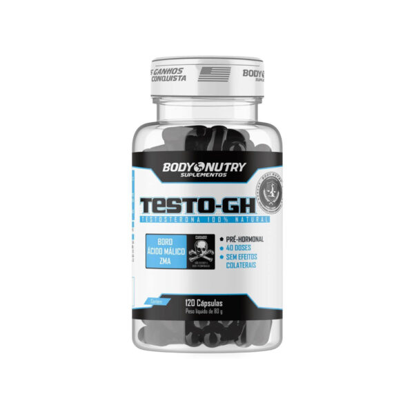 Pré-hormonal Testo GH - BodyNutry 60 Cápsulas