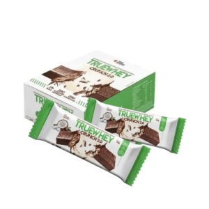 TRUE WHEY Crunch 12 unidades - TRUE SOURCE Chocolate com avelã