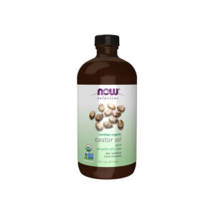 Castor Oil Óleo de Rícino Orgânico Certificado - Now Foods 237ml