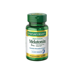 bhli-7284701e3a78a1fbdb99abcb5ba6134c01285aaf3a56b9089a Melatonina 3mg Quick Dissolve - Nature's Bounty 120 Tabletes