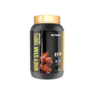 bhli-73fcf9718dcaaff8a1d483cc71bf25f2bc9c0e62d9ab621f70 Whey Star 100% Concentrado 900g - Nutrata Chocolate