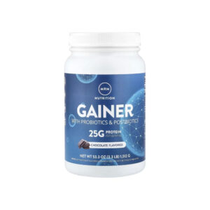 Gainer com Probióticos e Pós-bióticos 1512g - MRM Baunilha