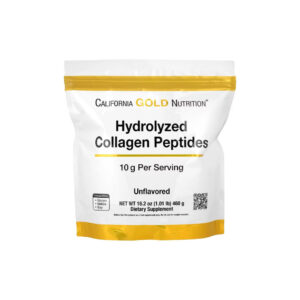 Peptídeos de Colágeno Hidrolisado tipos I e III - California Gold Nutrition 200g