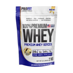 100% PREMIUM WHEY - PROFIT Baunilha 2kg