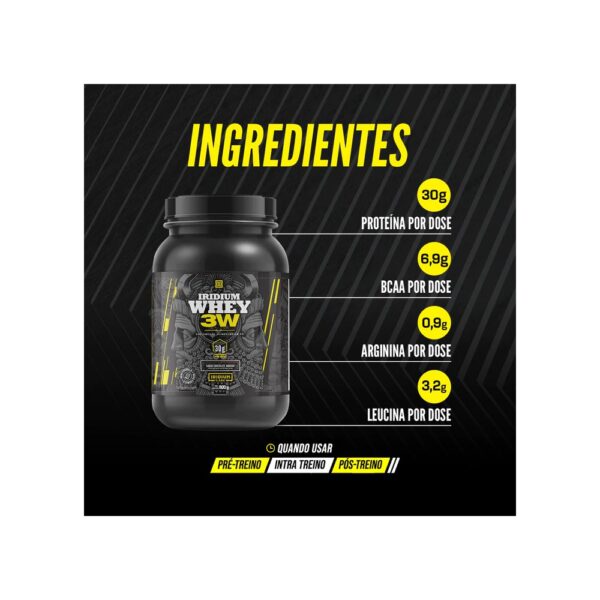 Iridium Whey 3W - Iridium Labs Chocolate amargo 900g