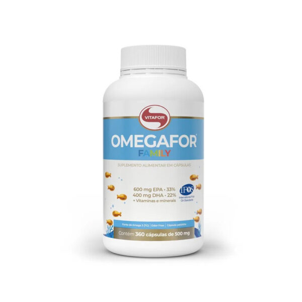 Omegafor Family - Vitafor 360 Cápsulas