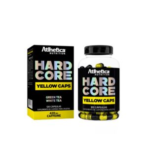 HARD CORE Yellow Caps - Atlhetica 120 Cápsulas