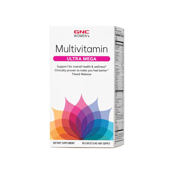 Multivitamínico Women´s Ultra Mega - GNC 90 cápsulas