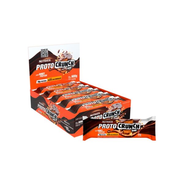 PROTO CRUNCH Bar 10 unidades de 60g - Nutrata Creme Brullé