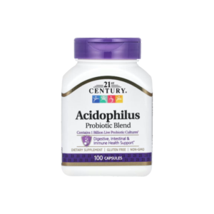 Acidophilus Probiotic Blend Cápsulas - 21st Century 100 Cápsulas