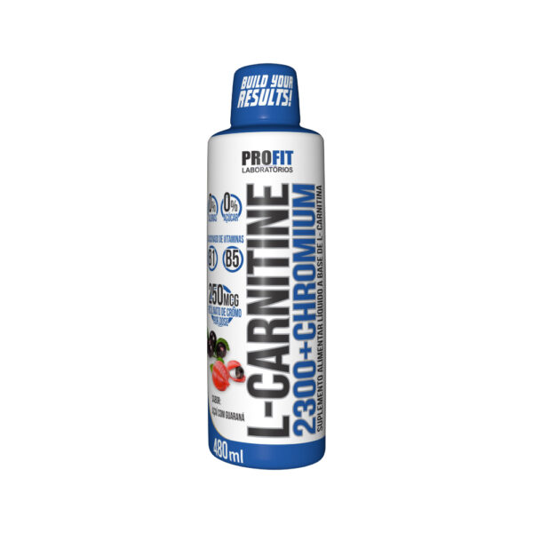 L-Carnitine 2300 + Chromium 480ml - PROFIT Limão