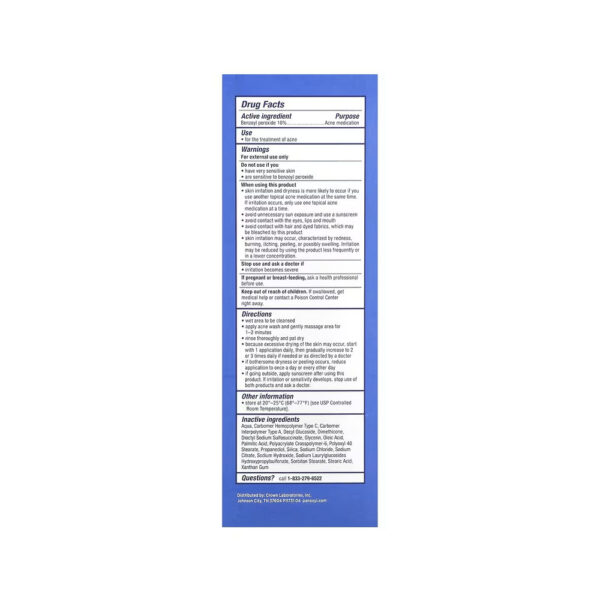bhli-962b36d43f5370b767214e285f30348282de9c392caa599b5d Espuma de Limpeza para Acne, Rosto e Corpo Potência Máxima - PanOxyl 28g