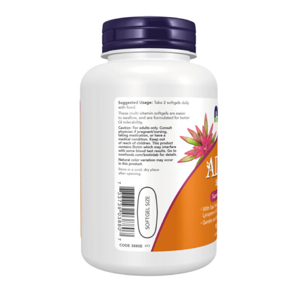 Multivitamínico ADAM - Now Foods 90 softgels