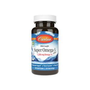 Super Omega 3 GEMS de Origem Selvagem 200mg - Carlson 180 softgels