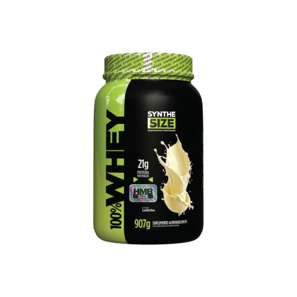 100% Whey HMB Size 907g - Synthesize Chocolate