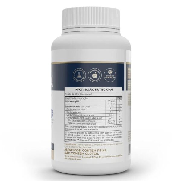 bhli-9c96b16d8fec11baa8217f4d66efdc12c656ea7bf989866dda Mega DHA 1000mg - Vitafor 60 Cápsulas