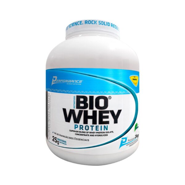 3W Bio Whey Protein 2kg - Performance Baunilha