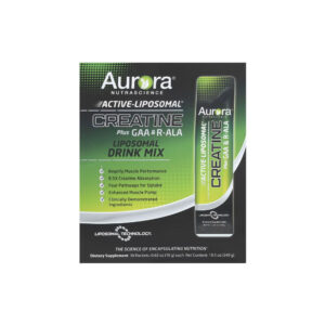 Active Liposomal Creatina + GAA e R-ALA - Aurora Nutrascience 30 Unidades de 18g