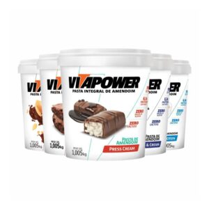 Kit 2x Pasta de Amendoim Premium 1.005kg cada - Vitapower Beijinho