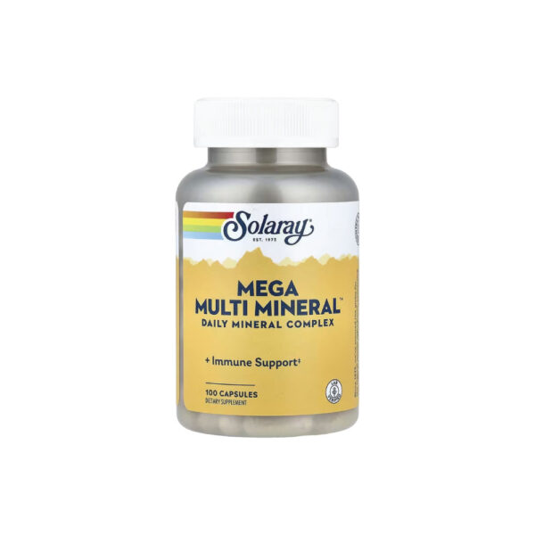 Mega Multi Mineral - Solaray 250 Cápsulas