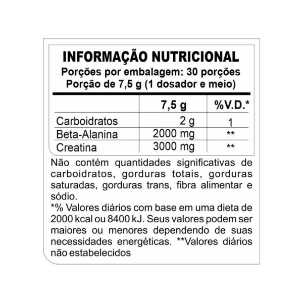 bhli-a6e204a3eb1c8b0ed06e8aed7cacac7faadb51113605e75cd9 Creatina + Beta-Alanina com Palatinose - PROFIT Natural 225g
