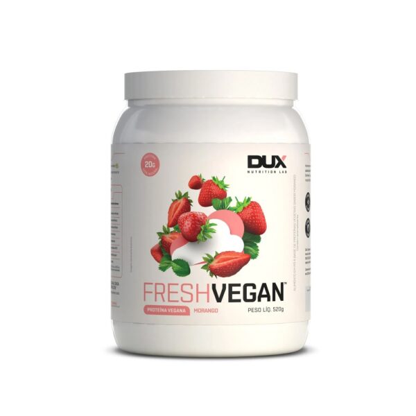 Proteína Vegana FreshVegan 520g - DUX Baunilha