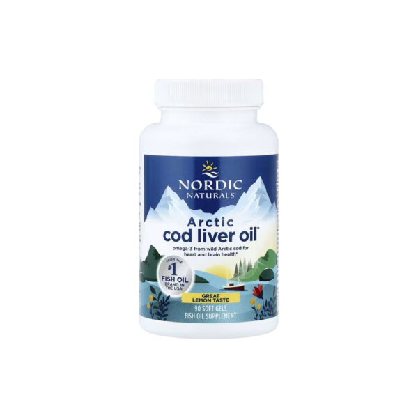 bhli-aa510ca96d7e8662651b686a89bb099cc91c55f258237a4ce1 Arctic Cod Liver Oil Sabor Limão - Nordic Naturals 180 softgels