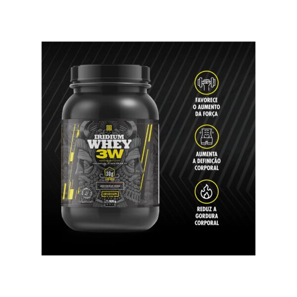Iridium Whey 3W - Iridium Labs Chocolate amargo 900g