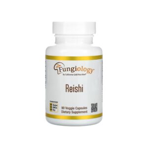 Mushroom Cogumelo (Reishi Fungiology)  600mg - California Gold Nutrition 90 cápsulas