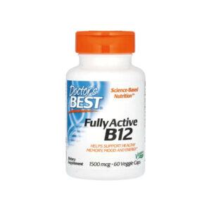 Fully Active B12 1500mcg - Doctor´s Best 60 Cápsulas