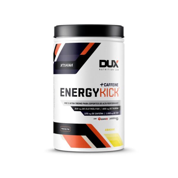 ENERGY KICK CAFFEINE 1kg - Dux Nutrition Laranja