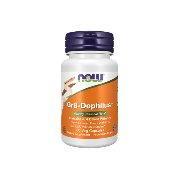 Gr8-Dophilus - Now Foods 120 Cápsulas