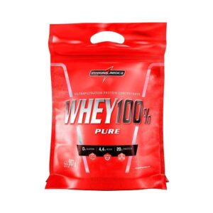Whey 100% Pure Refil 907g - Integralmédica Cappuccino