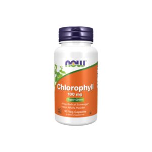 bhli-c8f6684b68fe179fb4dfefb8ce45f24f3bc78e74d7ba2aeed8 Chlorophyll (Clorofila) 100mg - Now Foods 90 cápsulas