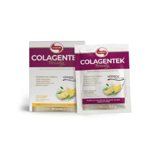 Colagentek Beauty 30 sachês de 3,5g - Vitafor Abacaxi com hortelã