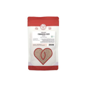 Semente de Fenugreek Fenacho Orgânico 226g - Pure Indian Foods Inteira
