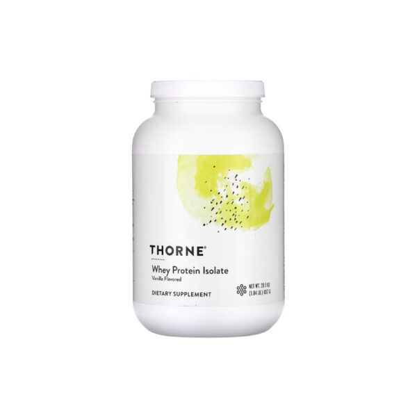 Whey Protein Isolado - Thorne Baunilha 837g