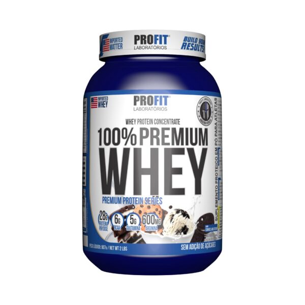 100% PREMIUM WHEY - PROFIT Morango 2kg